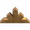Ekena Millwork Saratoga Rough Sawn Timber Gable Bracket, Western Red Cedar, 36"W x 23"H x 4"D x 6"F, 15/12 Pitch GBW036X23X0406SAR00RWR - alternate 3